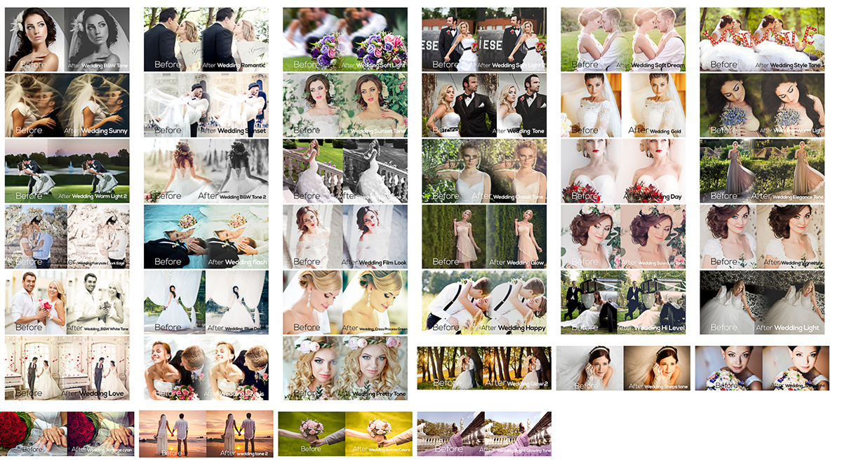 Presets de Boda para Lightroom