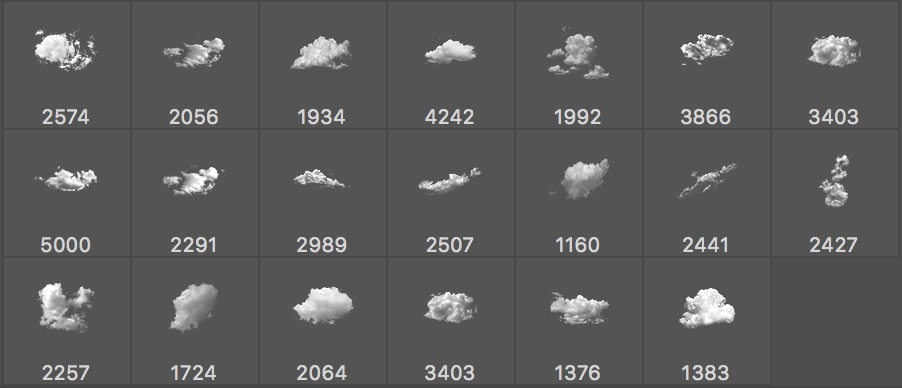 Pinceles de Nubes. Parte 3 de 4