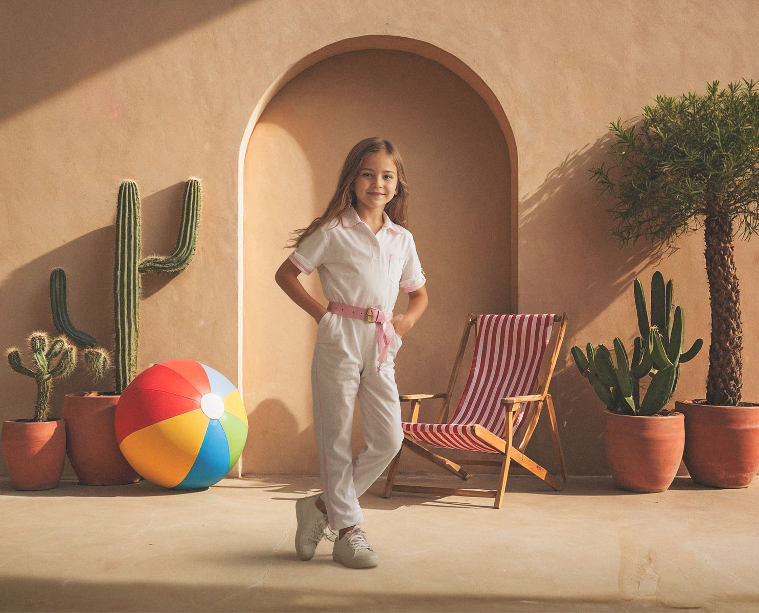 fondos digitales veraniegos para fotografía infantil con piscina, helados, globos y frutas perfectos para Photoshop y FondoFácil