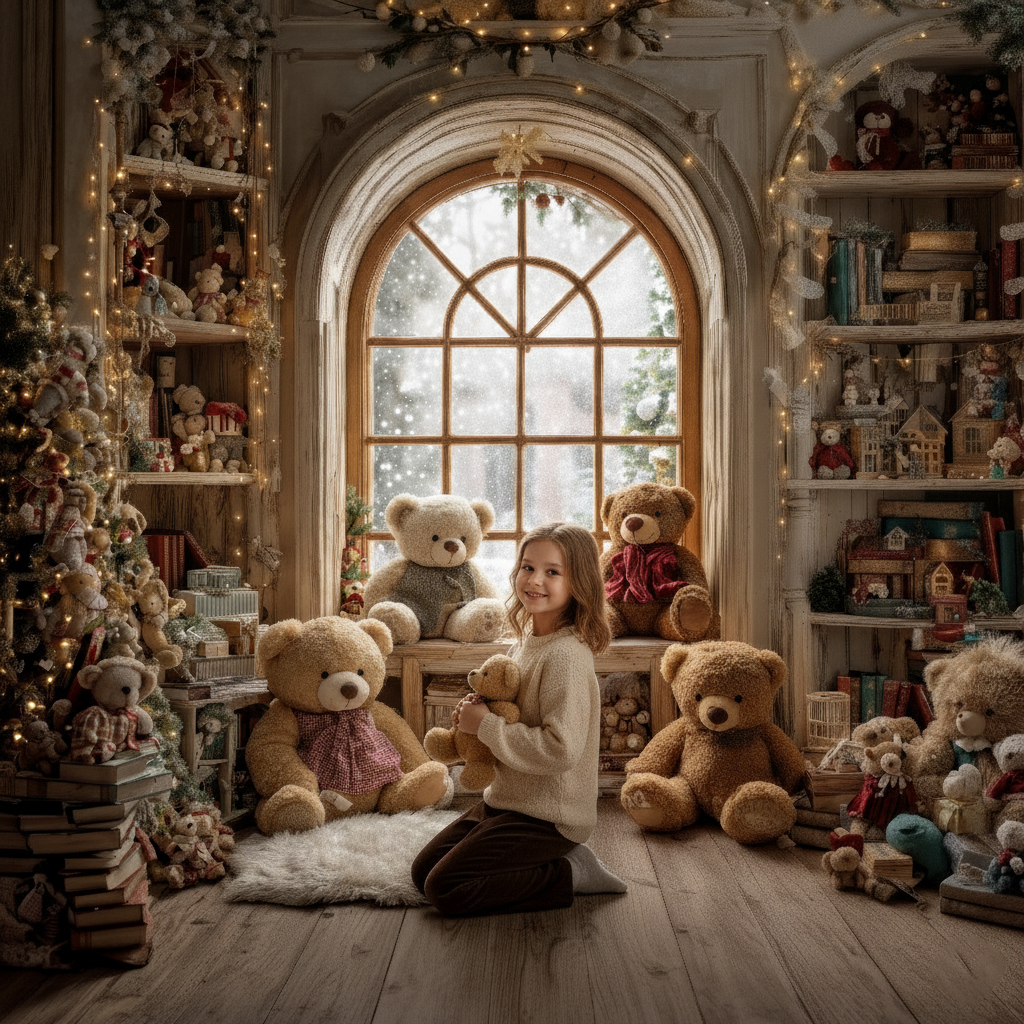 fondos navideños para fotografía infantil