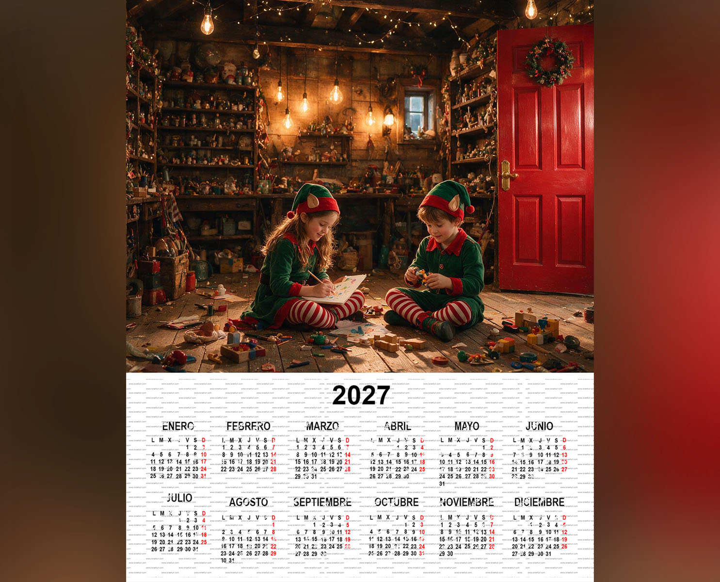 Calendario 2027 Destacada